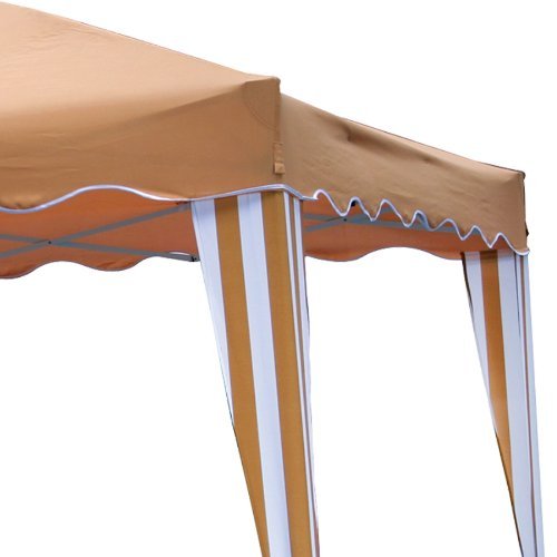 GAZEBO PIEGHEVOLE IN ACCIAIO MISURE 300X300 CM