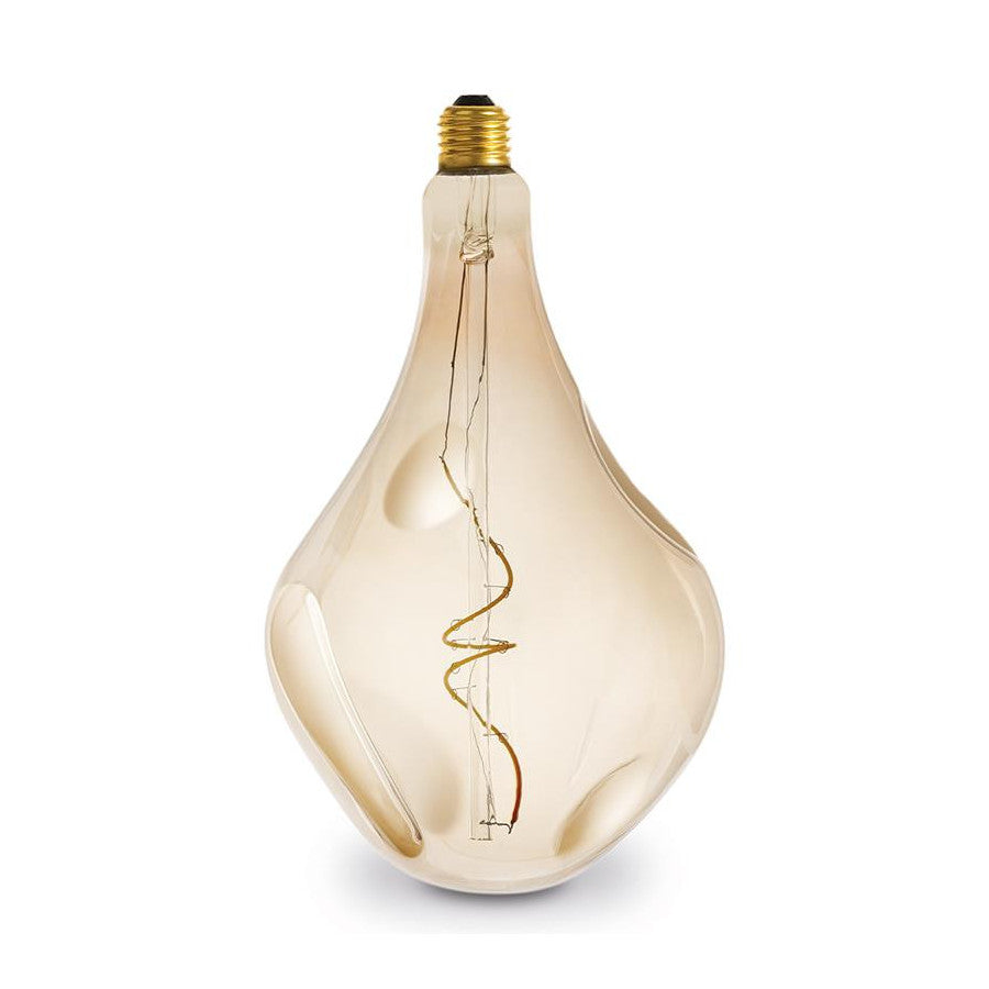 Lampadina goccia ambrata LED