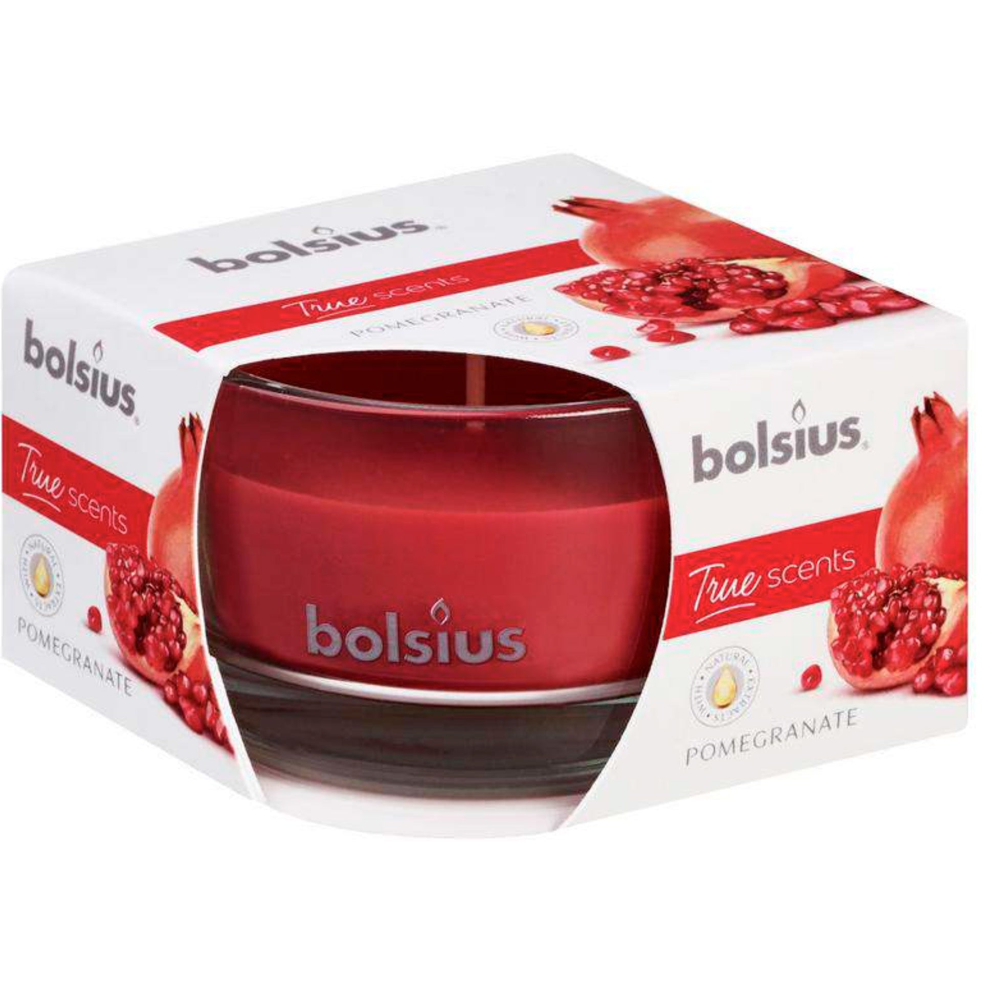 Candele in vetro profumate Bolsius 7