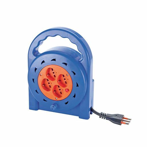 Avvolgicavo civile 4 Schuko