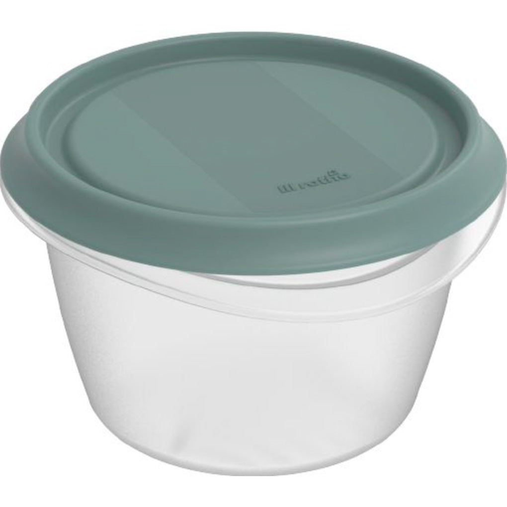 Contenitore per alimenti tondo in plastica riciclata