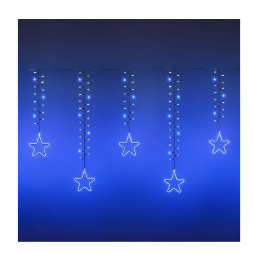 Ice cluster luce da esterno con stelle