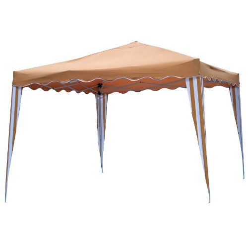 GAZEBO PIEGHEVOLE IN ACCIAIO MISURE 300X300 CM