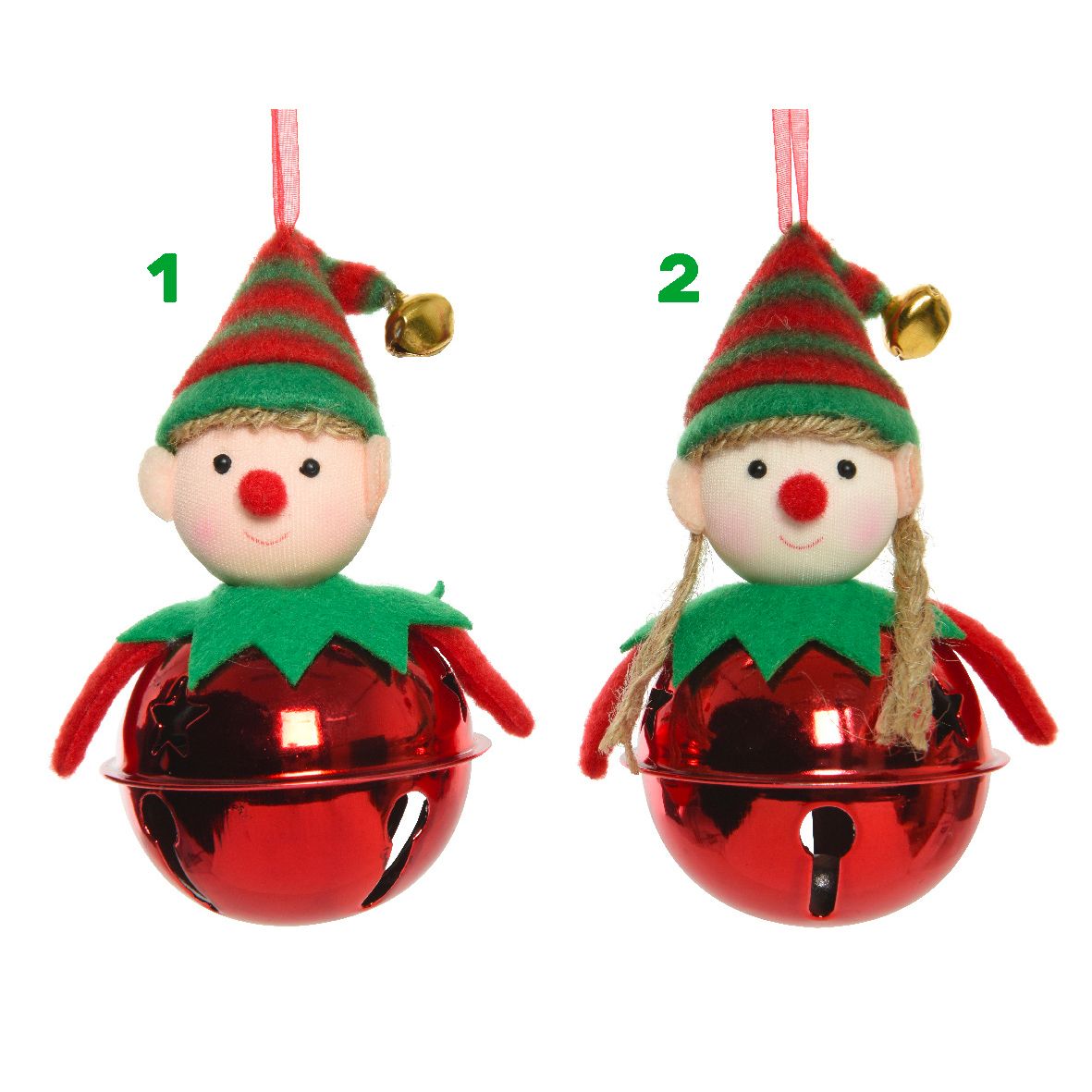 Pendaglio elfo con campanelle