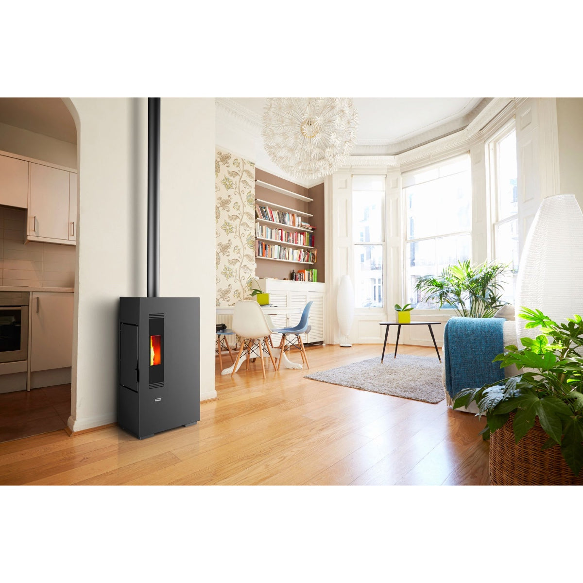 Stufa a Pellet King Mini 5 4