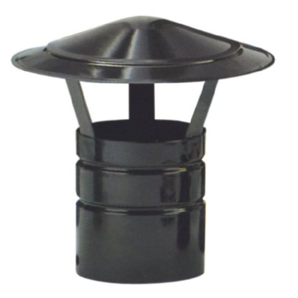 Tubo terminale per stufe parapioggia