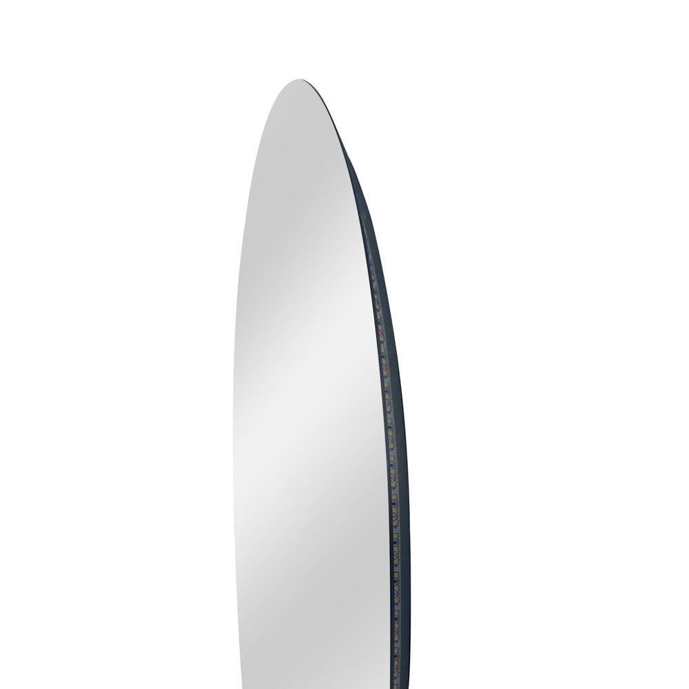 Specchio da bagno rotondo retroilluminato tondo d. 80 LUNA Made in Italy 5