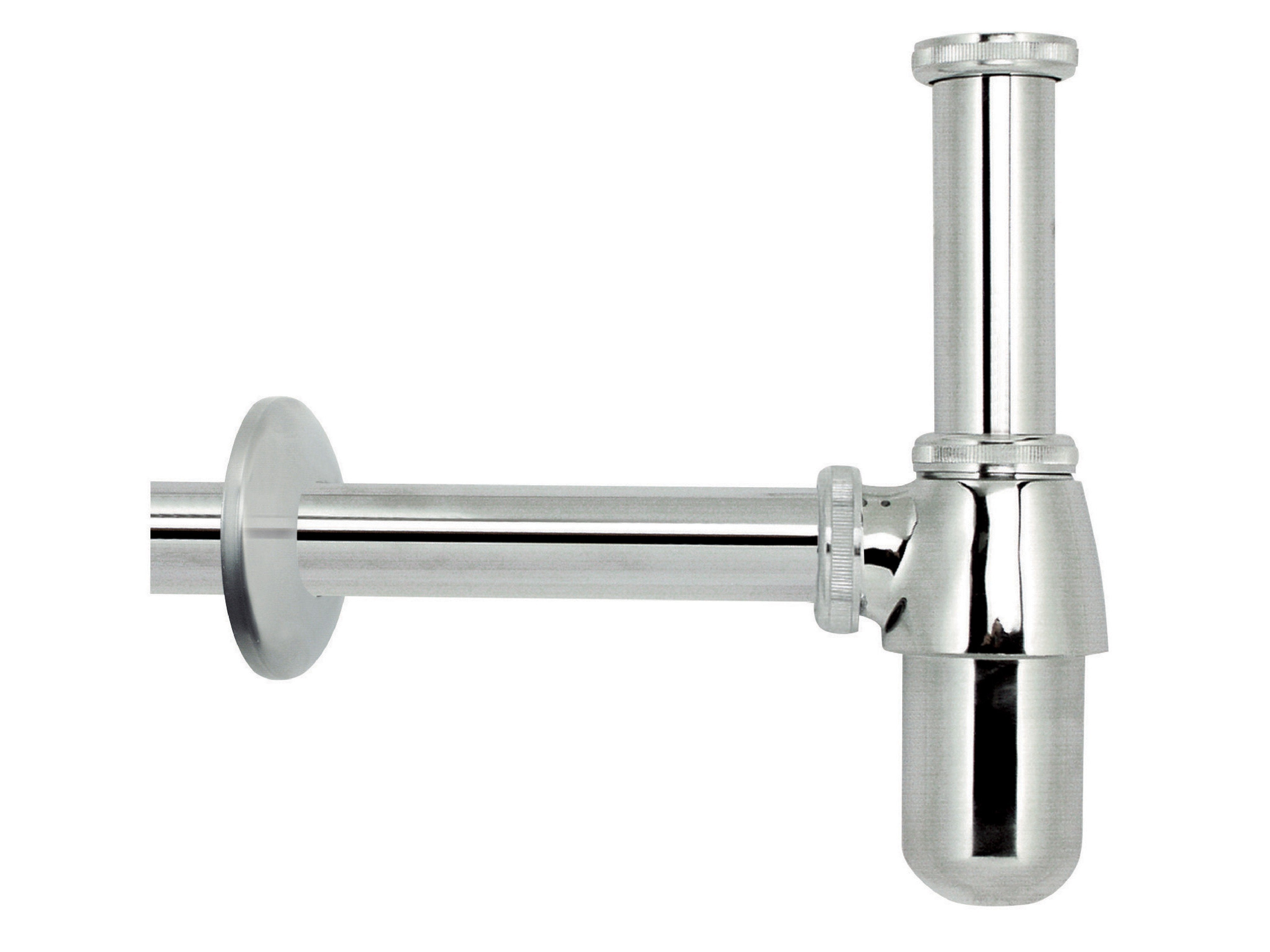 SIFONE A BOTTIGLIA ABS CROMATO 1"1/4 MM