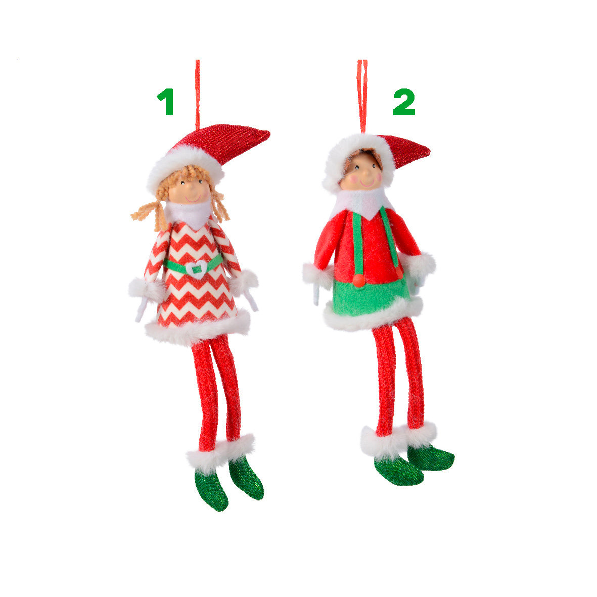 Pendaglio elfo in poliestere