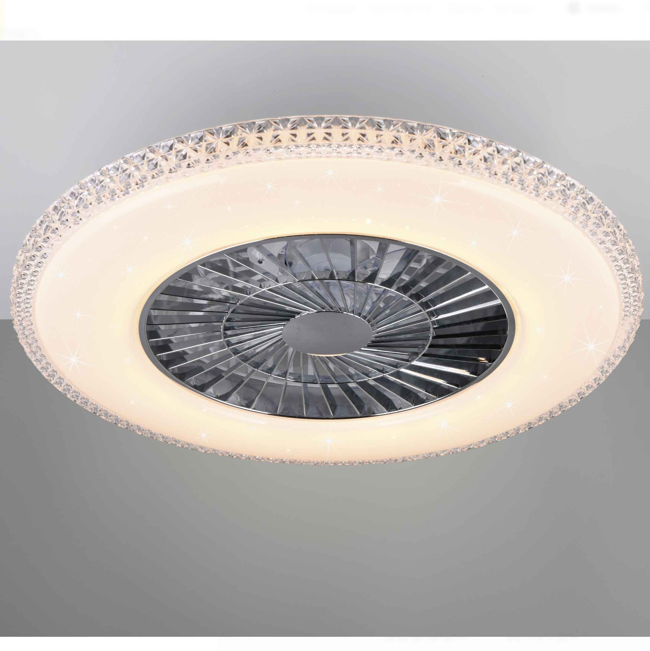 Plafoniera ventilatore Harstad 18x60 cm