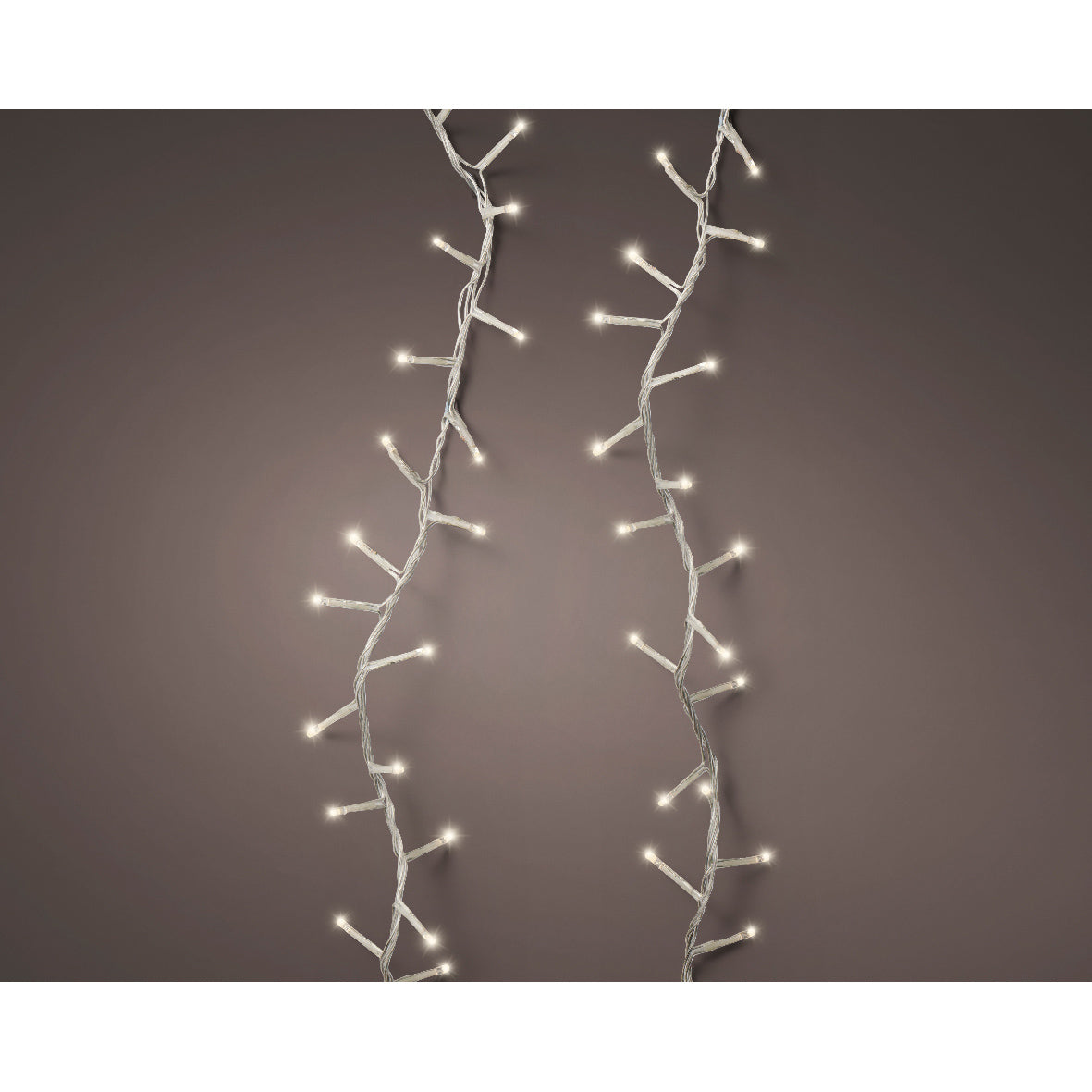 Luce natale LED trasparente da esterno