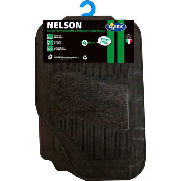 Set 4 tappetini auto Nelson