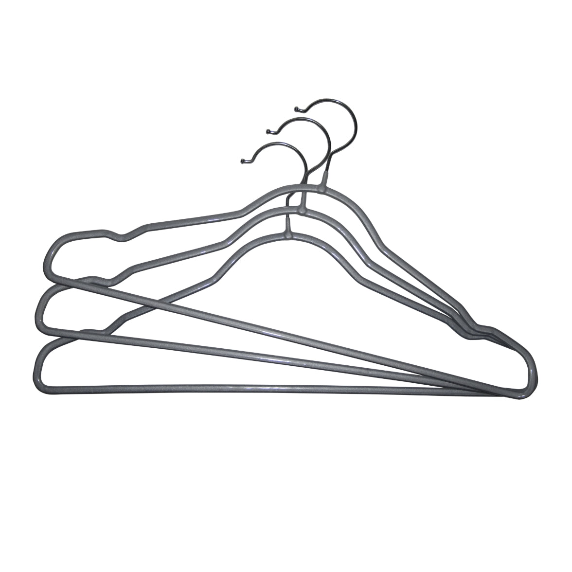 Set 3 grucce salvaspazio argento antiscivolo