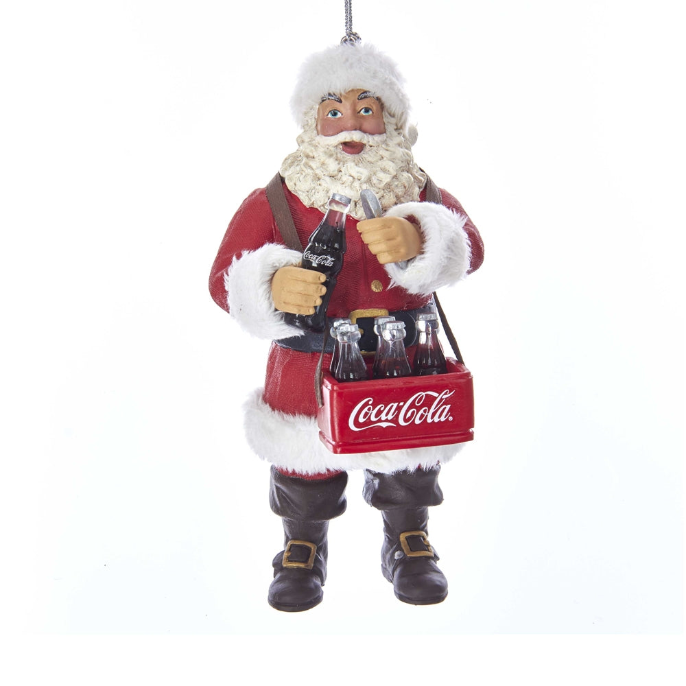 Addobbo albero Babbo natale con bottiglia Coca-Cola