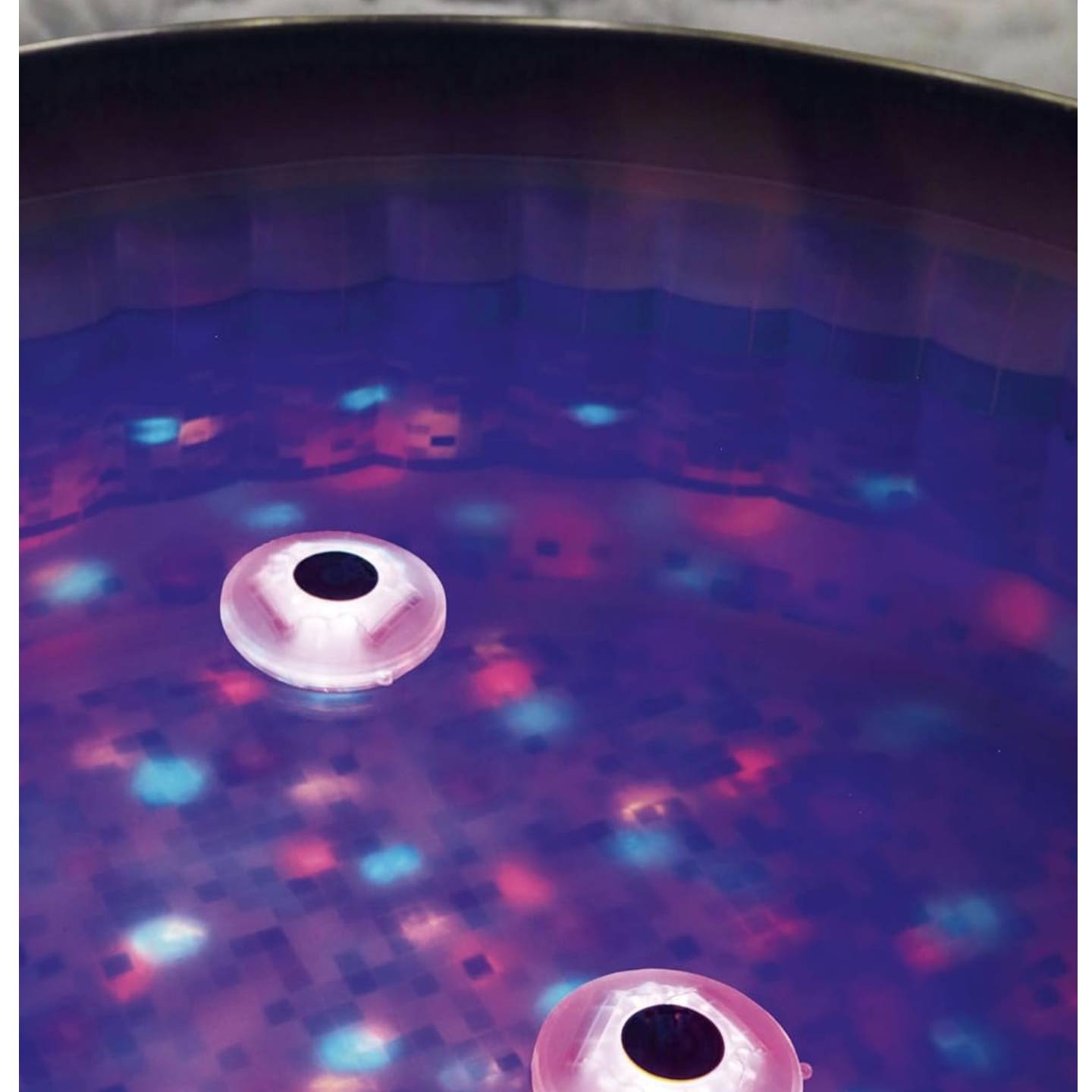 Luce piscina galleggiante LED multicolor Bestway