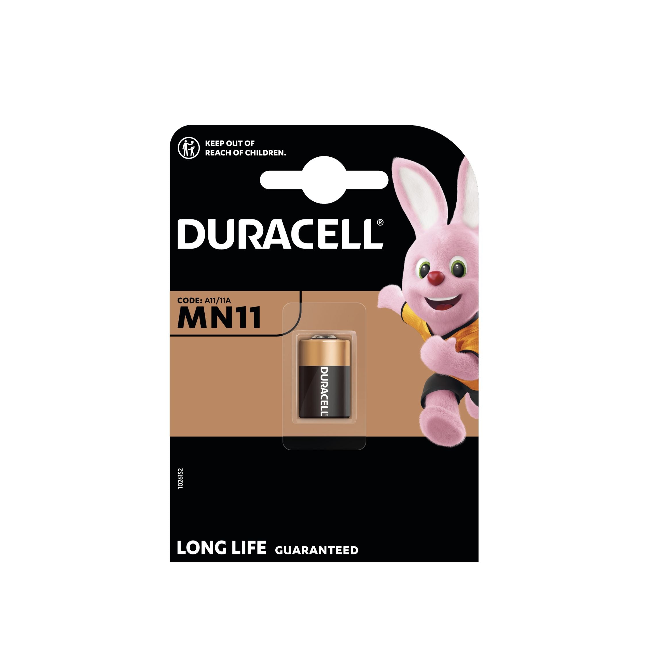Duracell batterie pile a bottone MN11