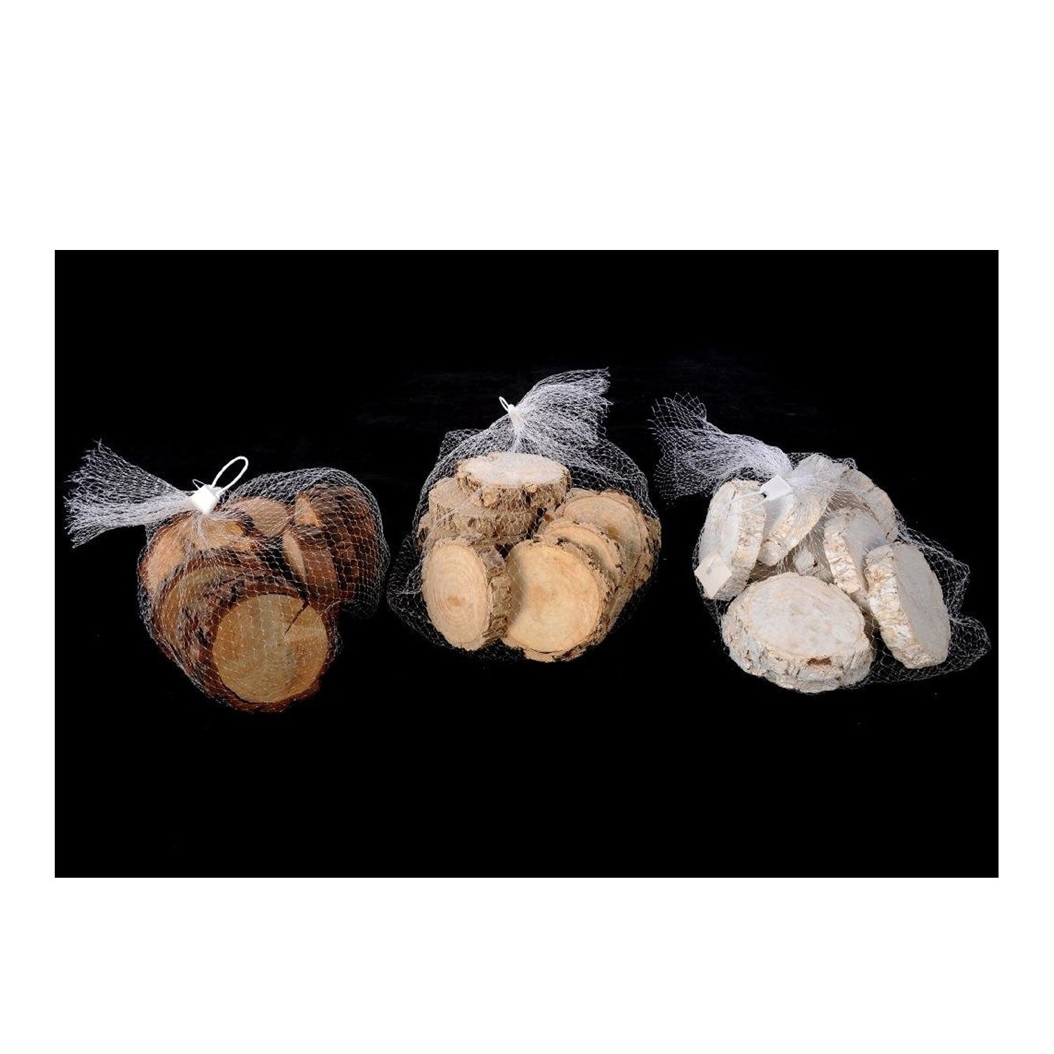 Sacchetto 10 legni corteccia per decorazioni