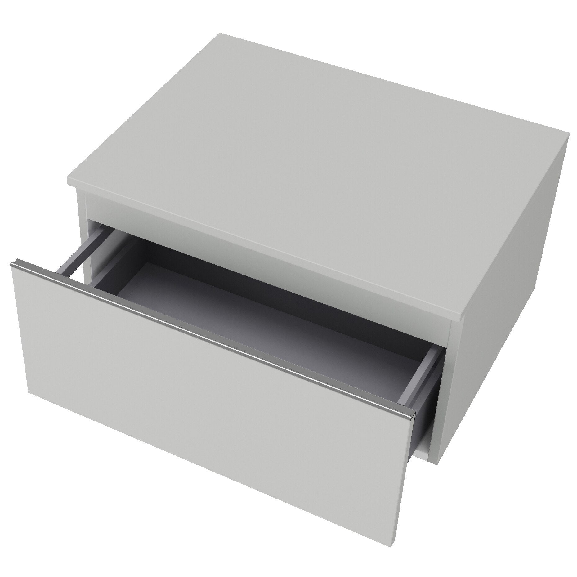 Base 60 cm grigio perla