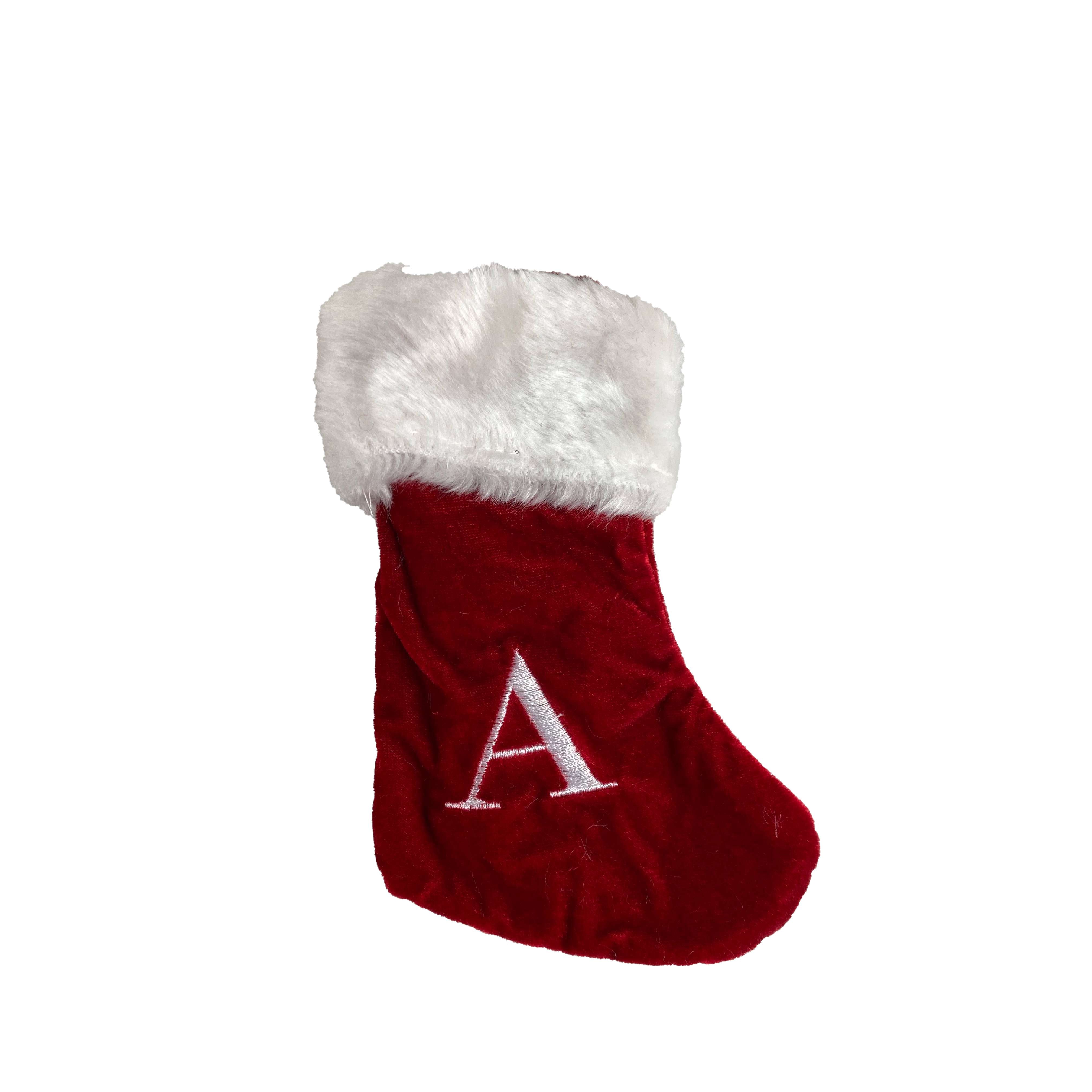 Addobbo albero mini calze con lettere Christmas inspiration 8
