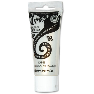 COLORE ACRILICO 60 ML ORO BIANCO METALLICO