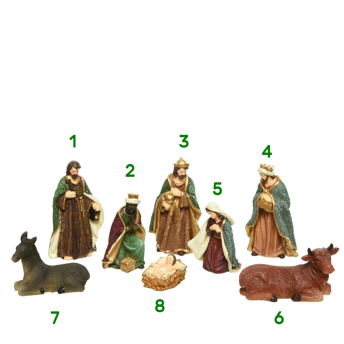 Personaggi presepe Kaemingk