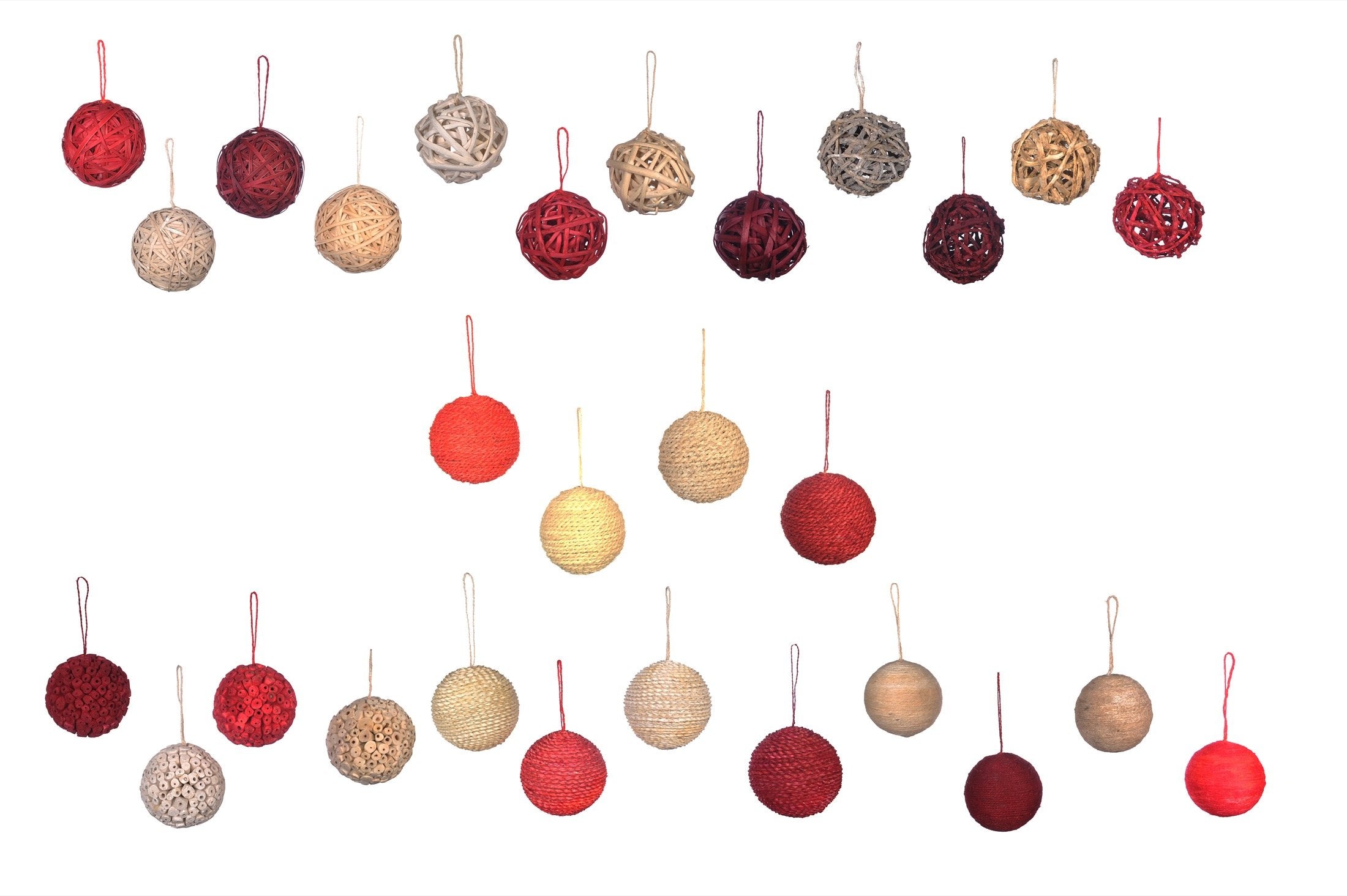 Palla natalizia profumata da appendere