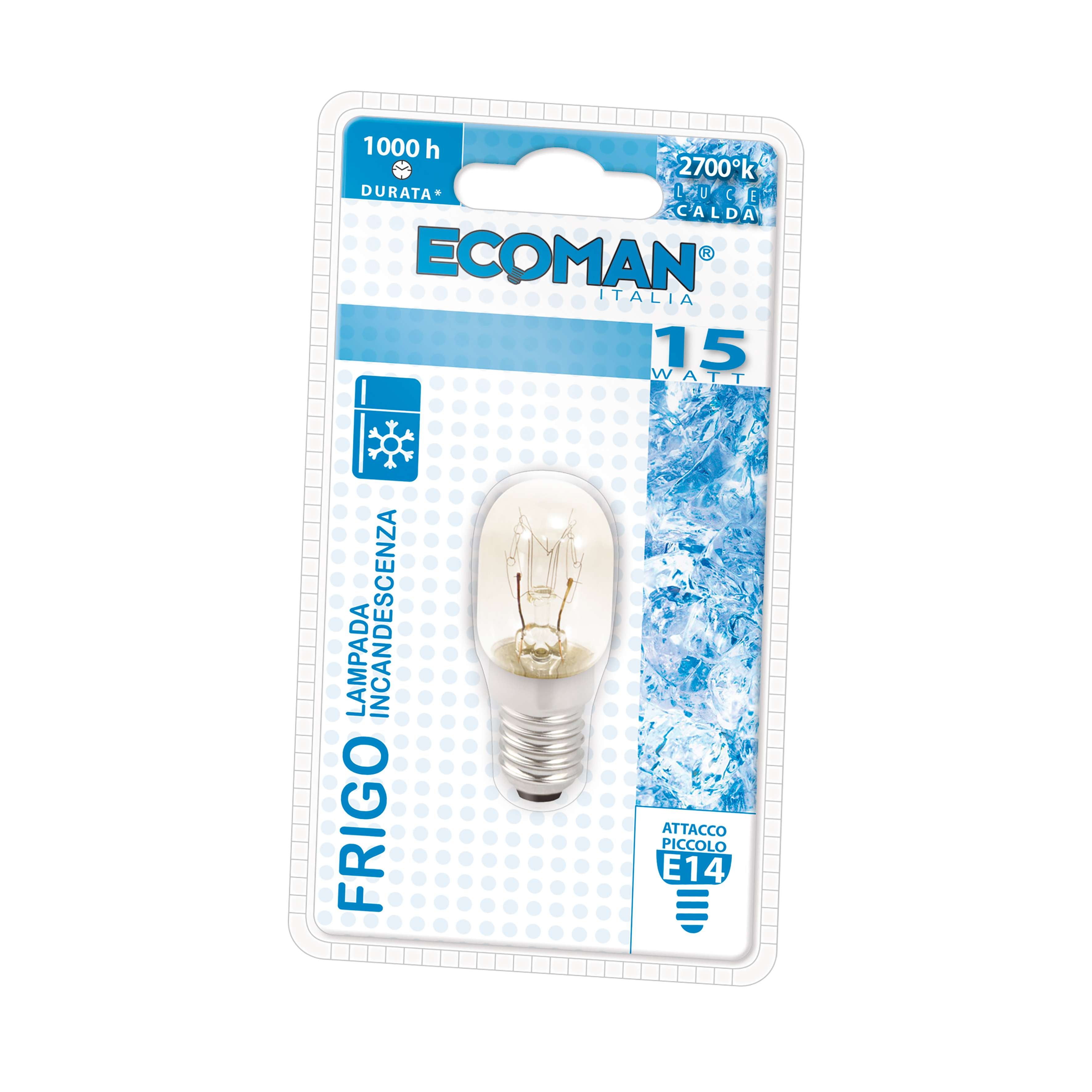 Lampadina ad incandescenza per frigo