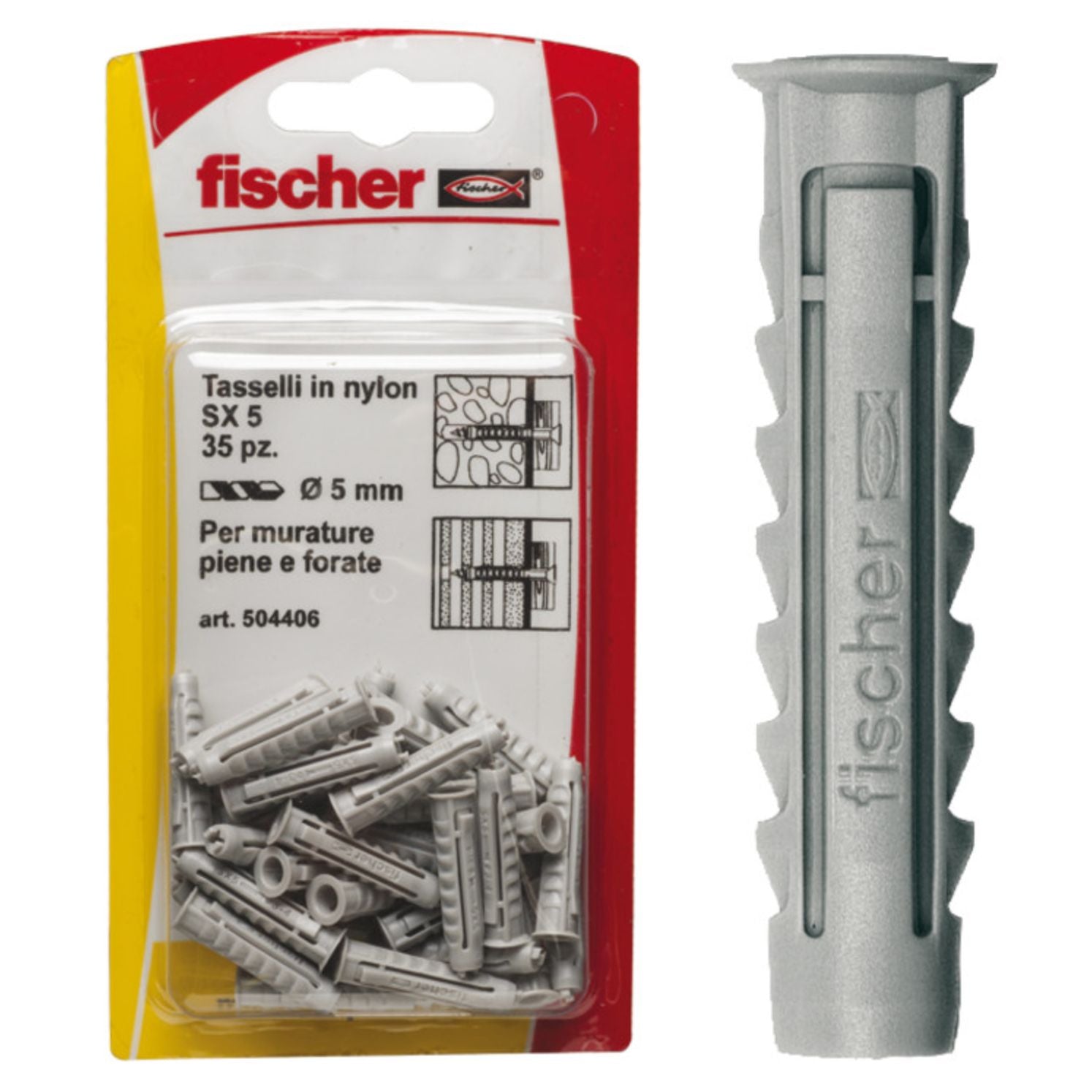 Tasselli Fischer SX 6-K 30Pz