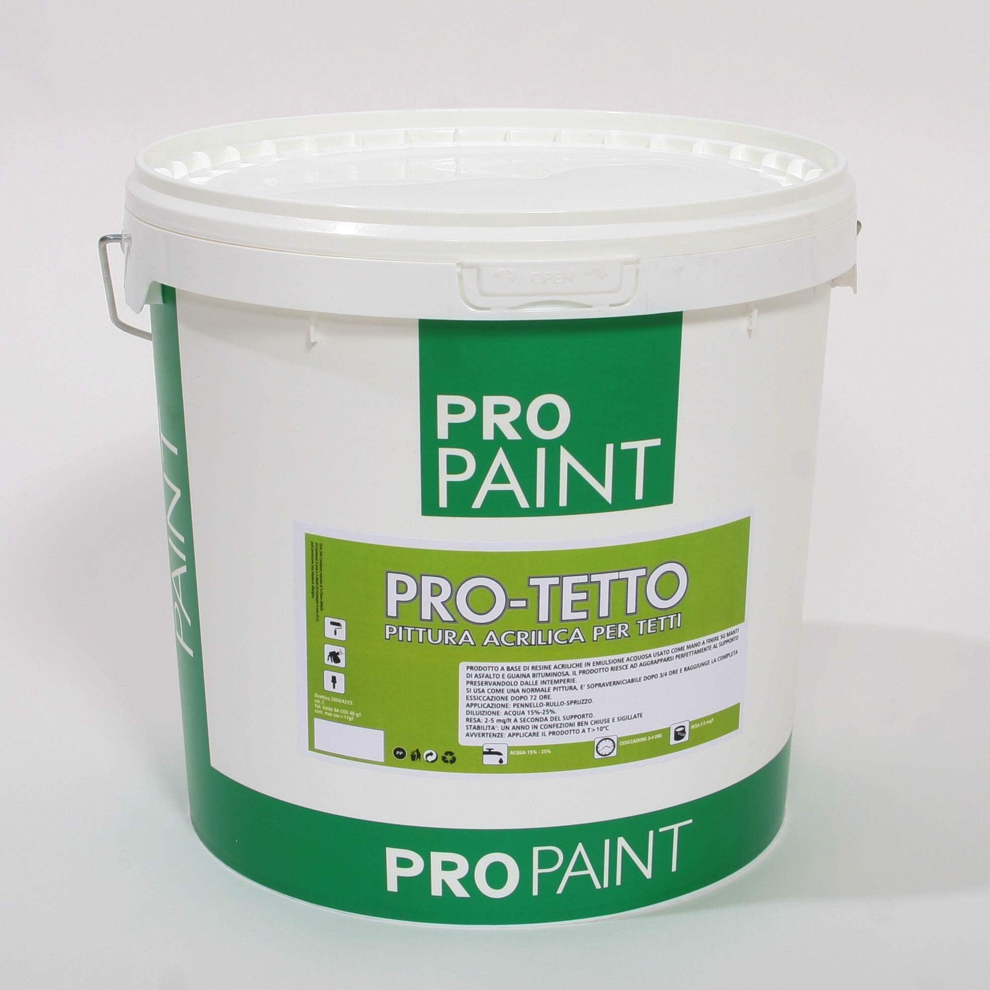 Pittura acrilica per tetto 14LT