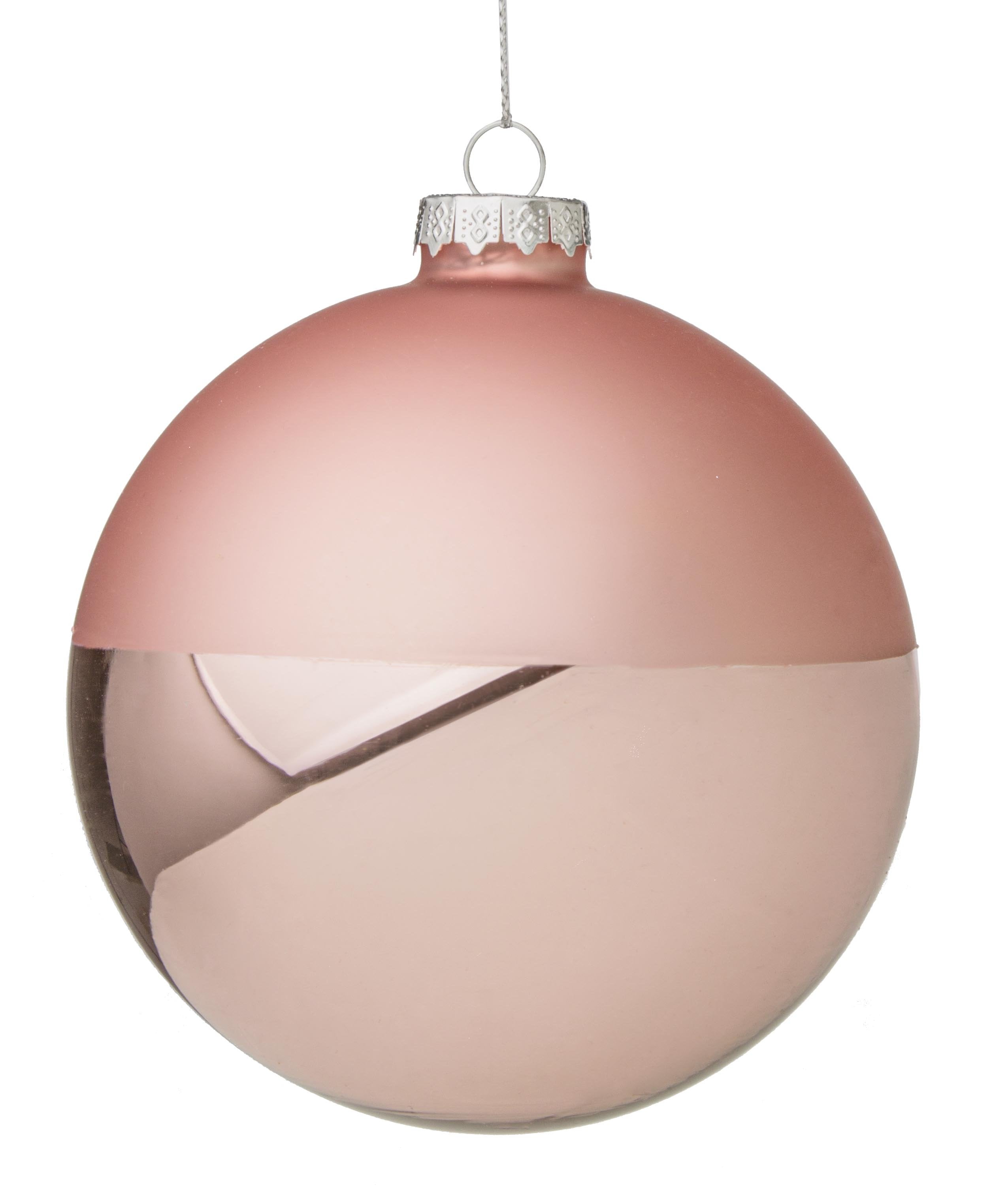 Sfera vetro charmant rosa