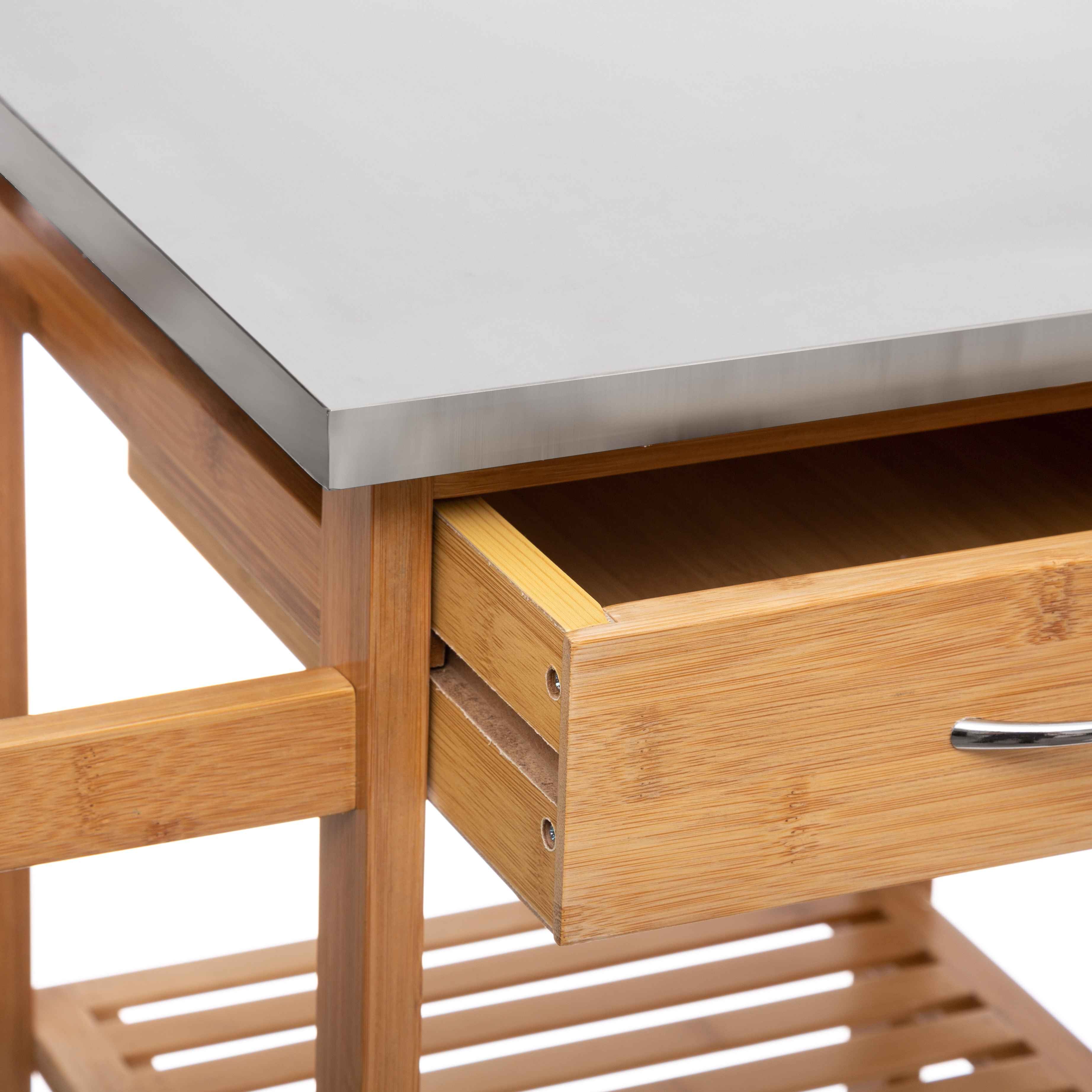 Carrello da cucina Bamboo 4