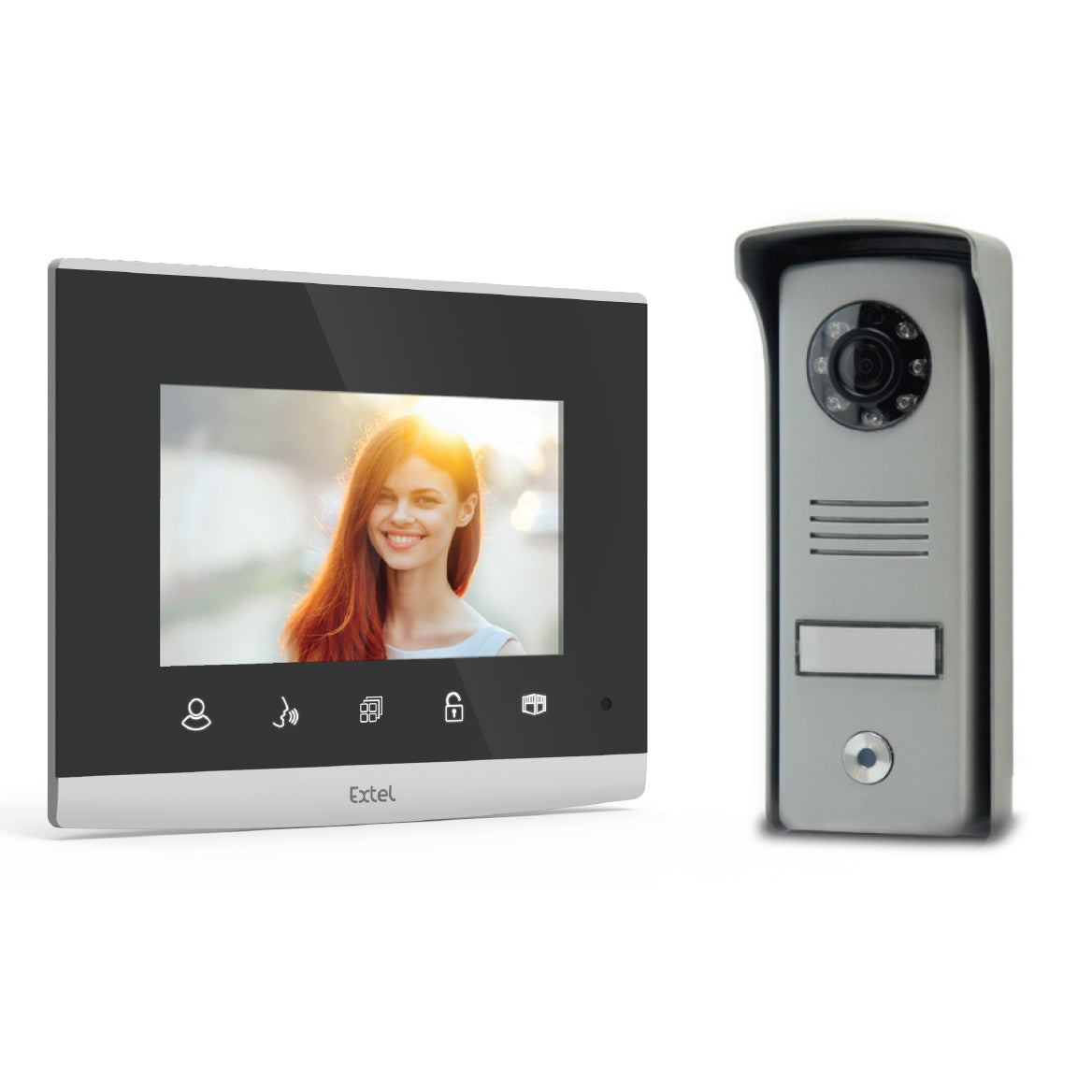 Extel Videocitofono Compact 4,3"