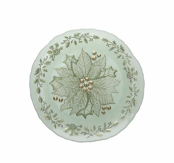 Piatto tondo natalizio 33 cm Noe