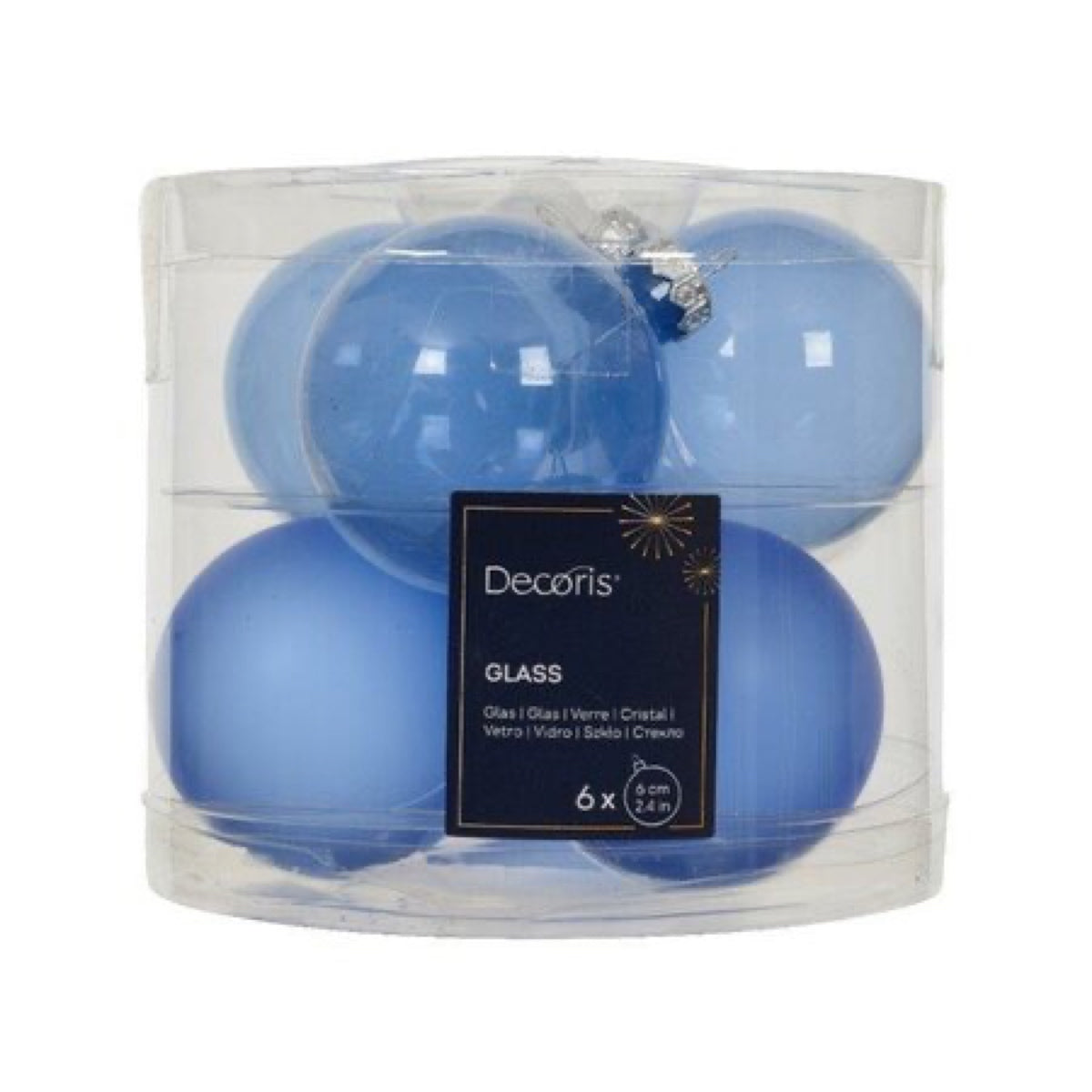 KIT 4 PALLINE SHINY-MATT MIX