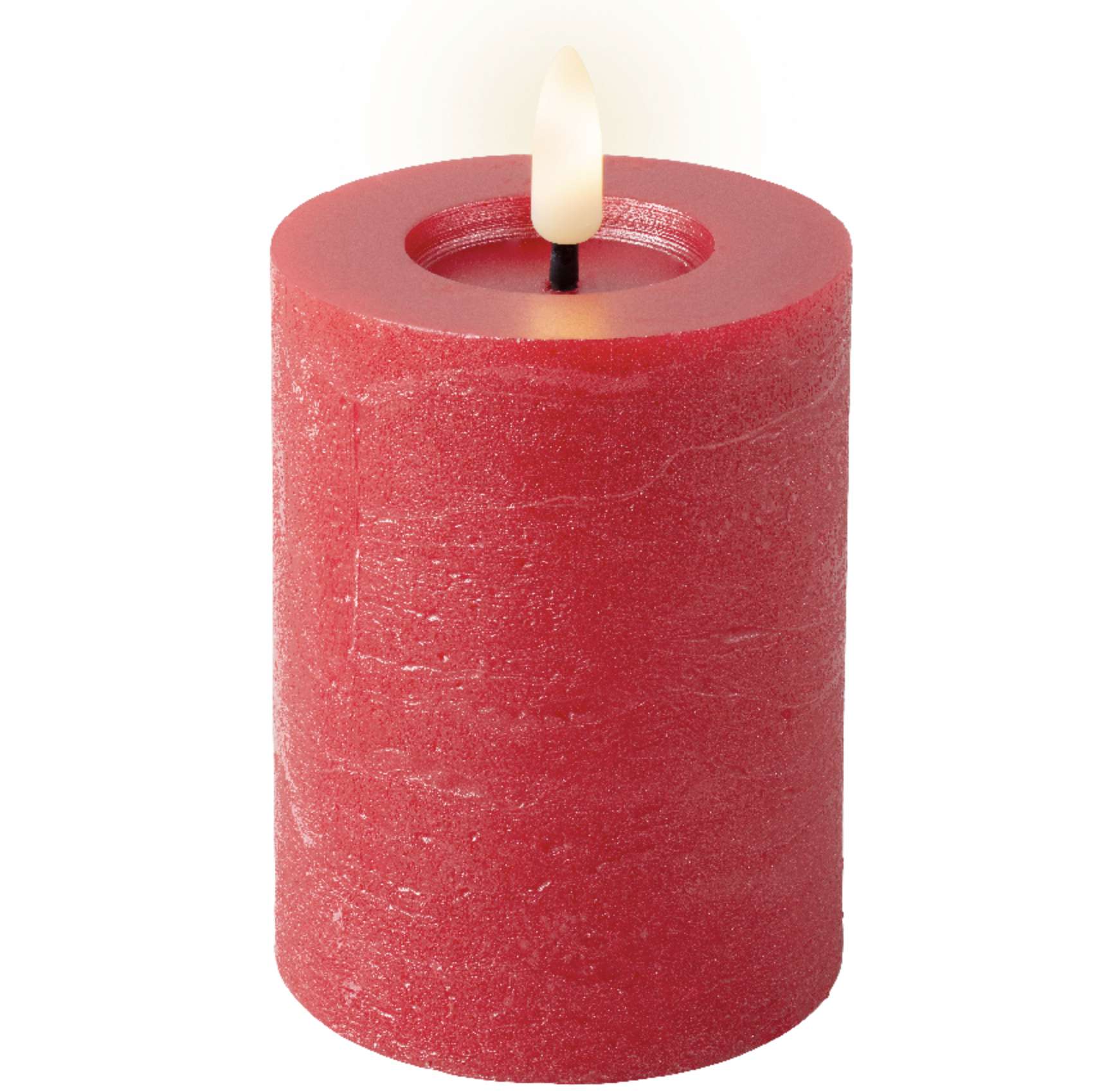 Candela di natale rossa