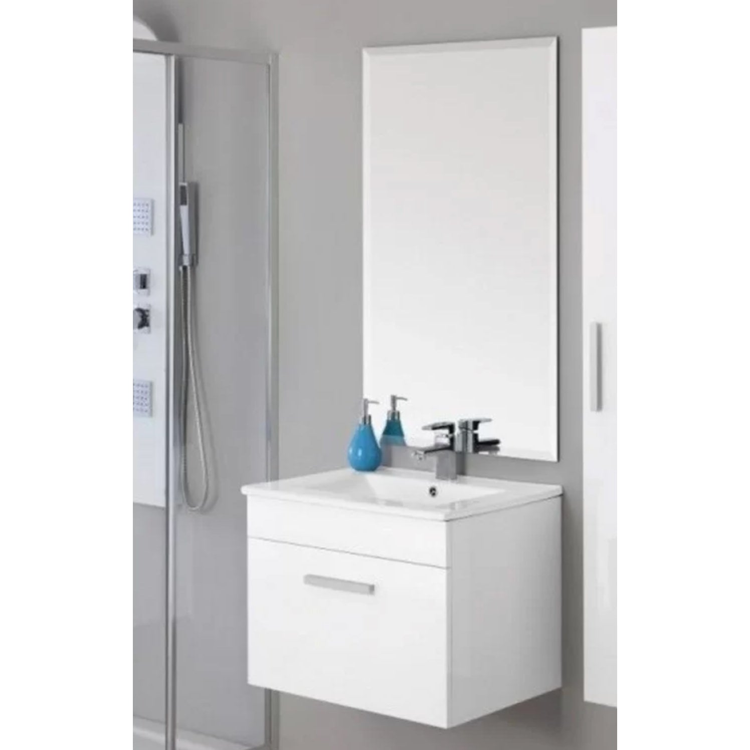 Composizione bagno sospesa 60cm