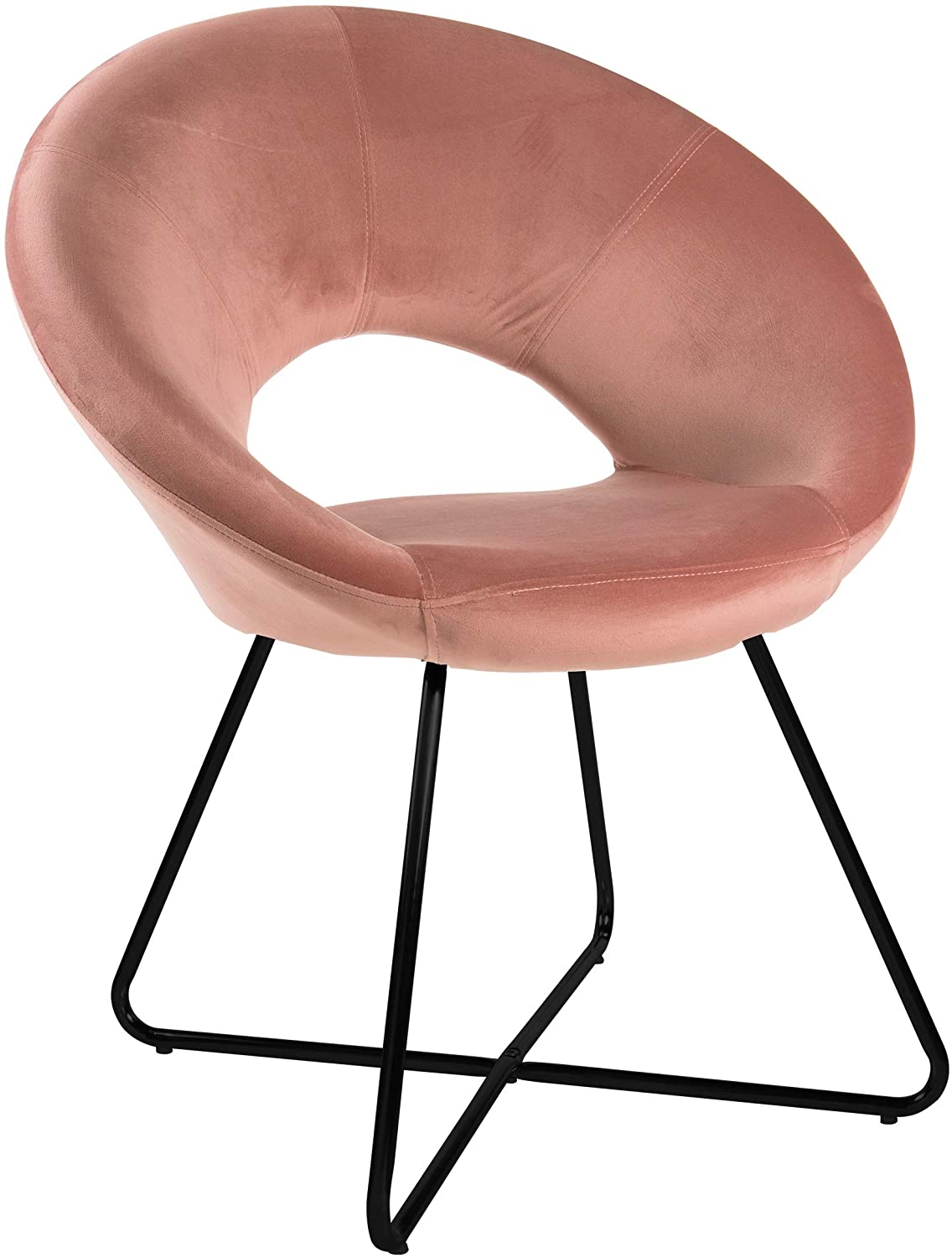 Poltroncina Glam in velluto