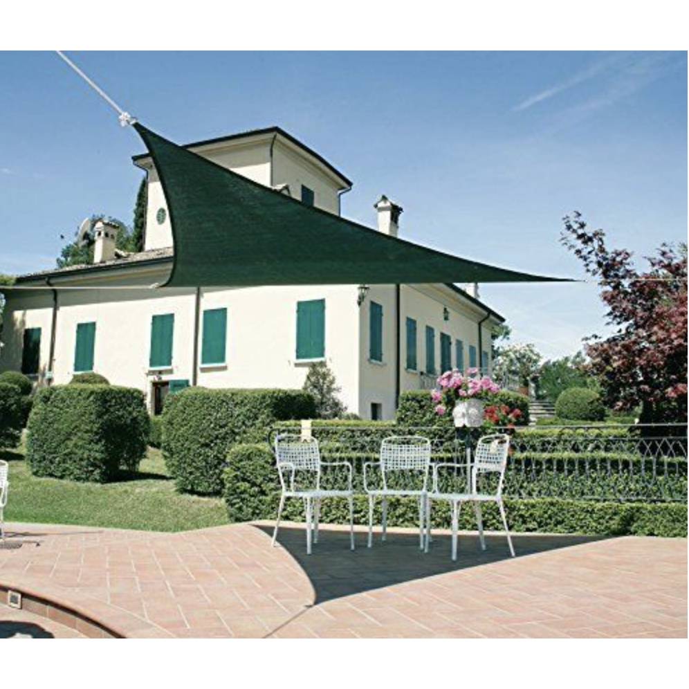 Kit telo ombreggiante triangolare 1