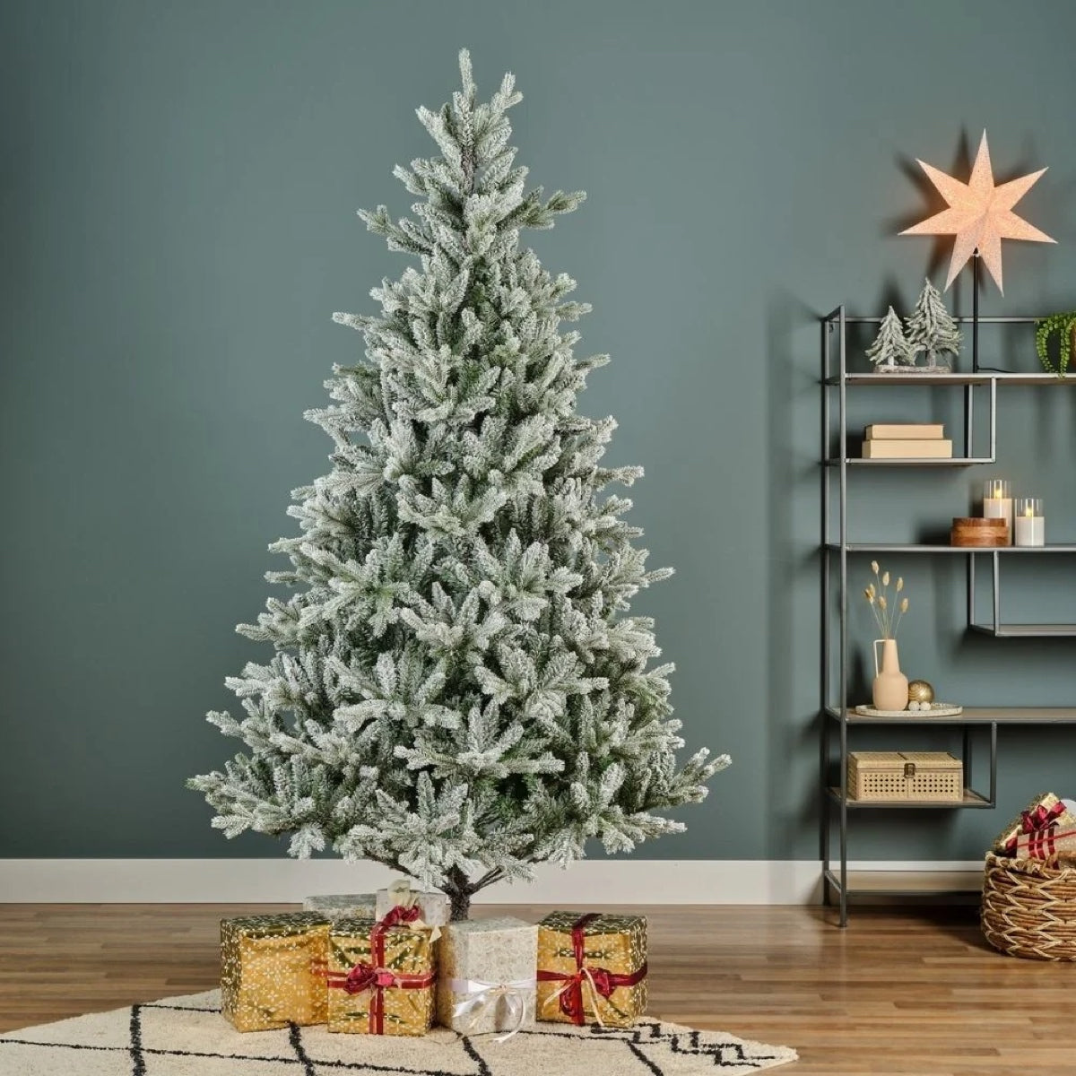 Albero di Natale Allison Innevato 2