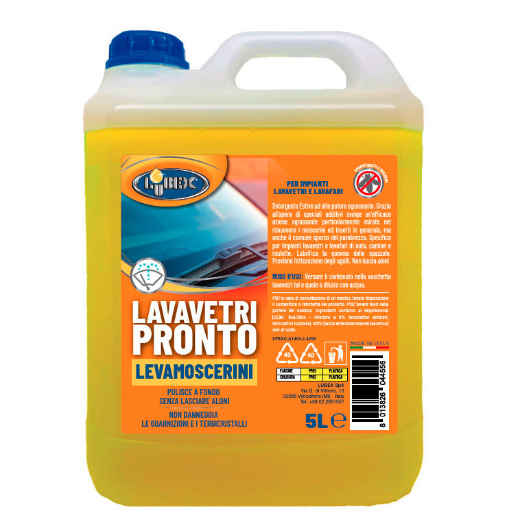 Lavavetri giallo Lubex 5LT