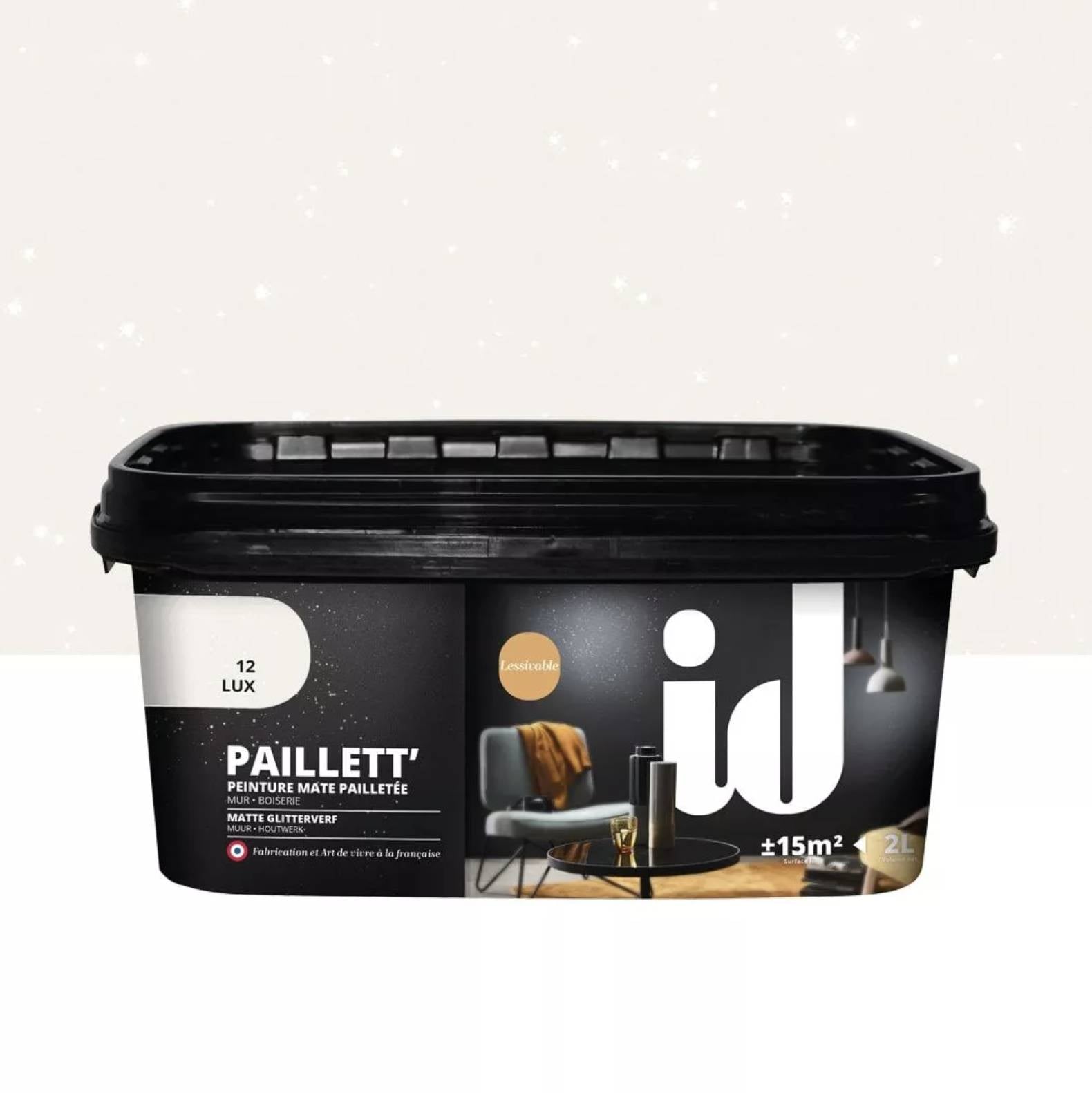 Pittura decorativa 2L bianco Lux