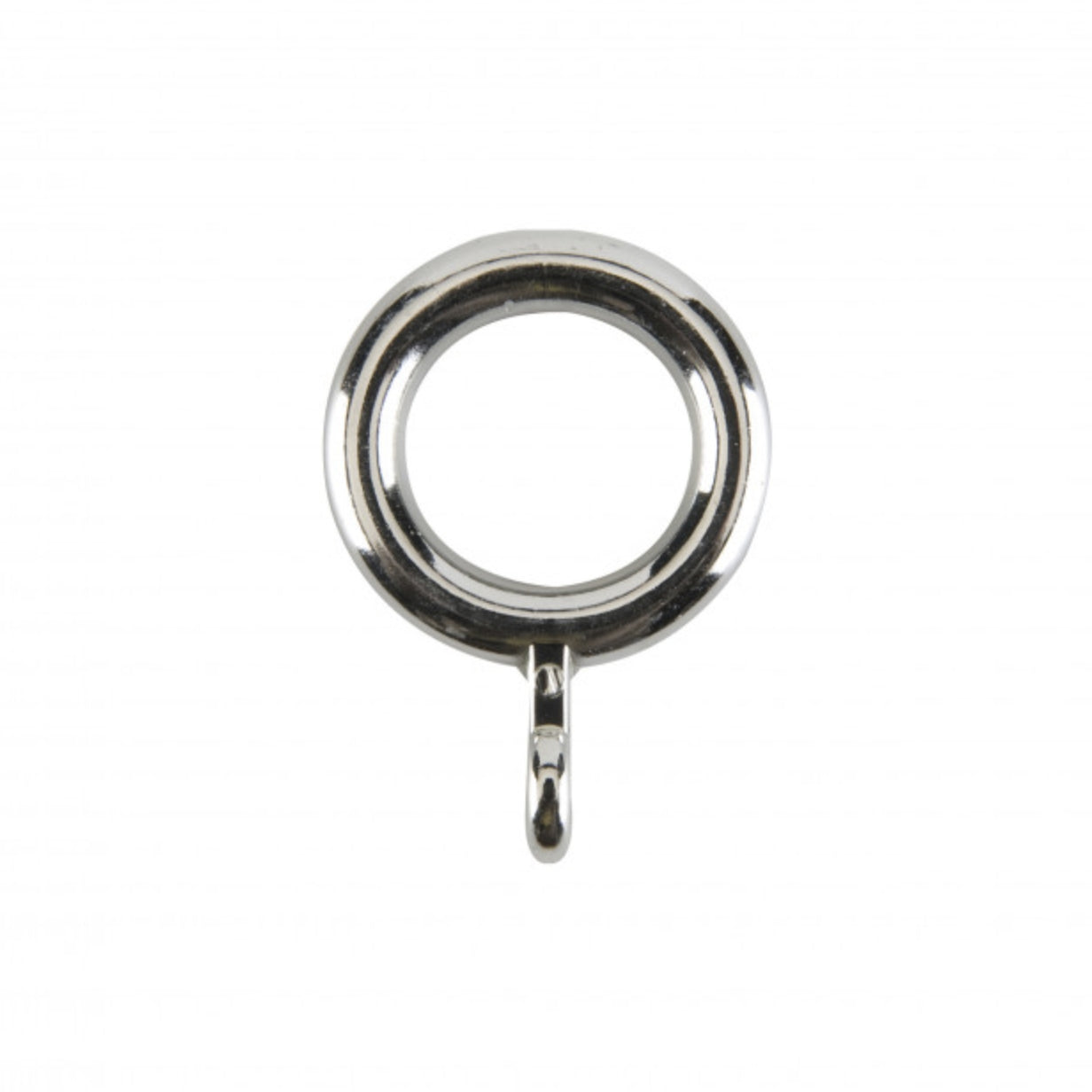 Anelli in metallo cromato per tende 10Pz 12mm