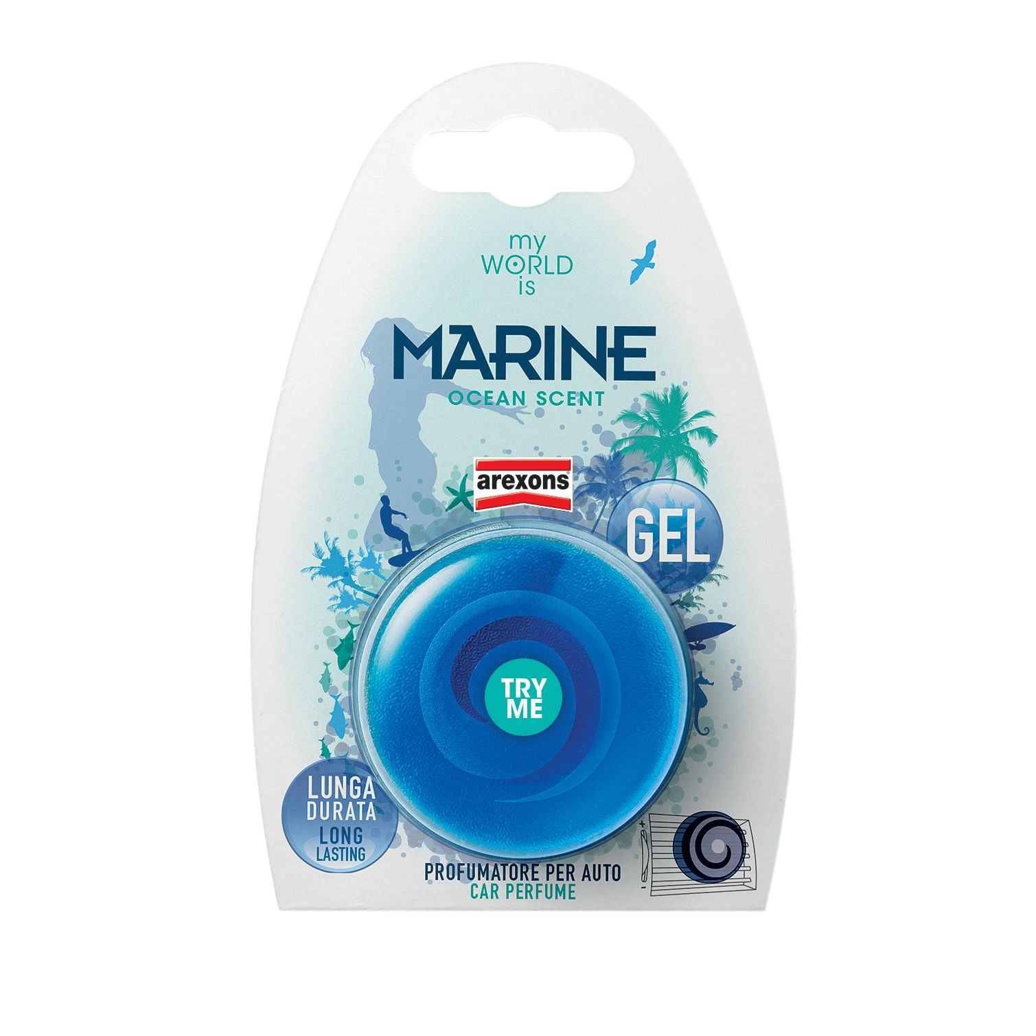 Deodorante auto My world 8