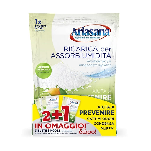 Ariasana ricarica Pino 3 buste da 450 Gr