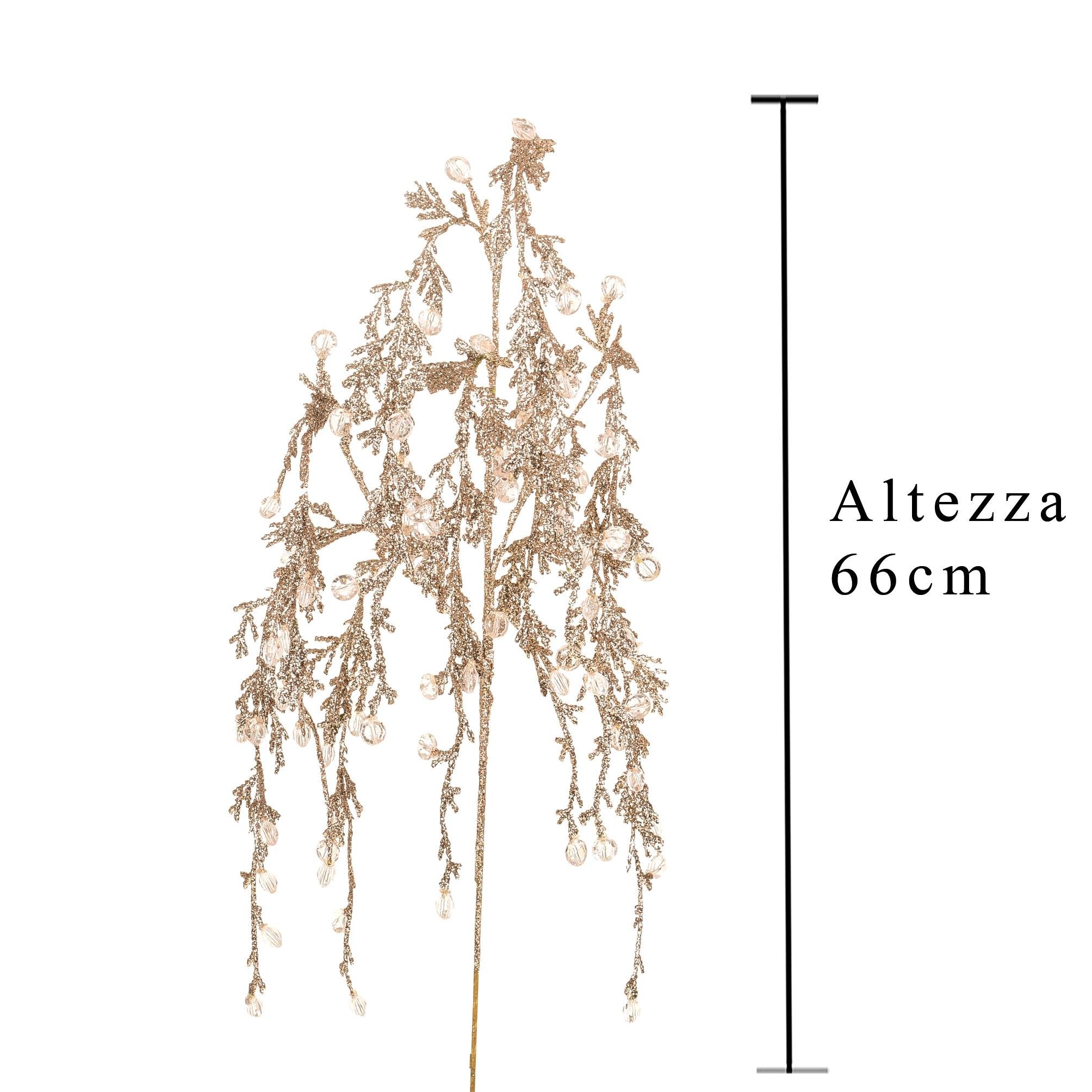 Ramo dorato con gocce 5