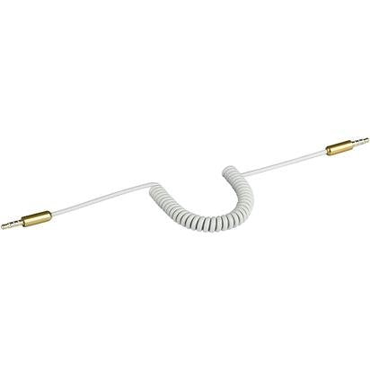 Connettore audio Jack - Jack 3,5 mm  Lunghezza del cavo alla massima estensione 80 cm. Colore: nero. Formato blister: blister 144x240