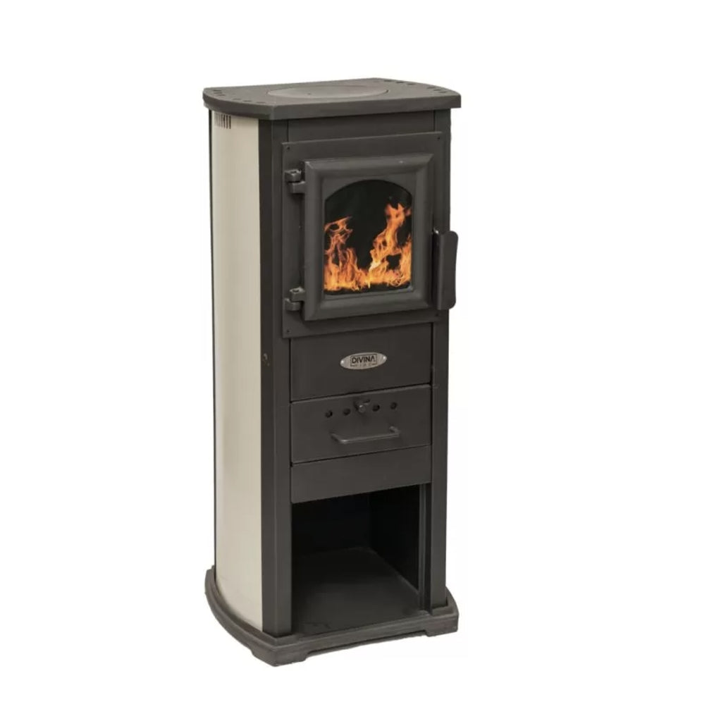 Stufa a legna in ghisa Natalya 6,1 Kw