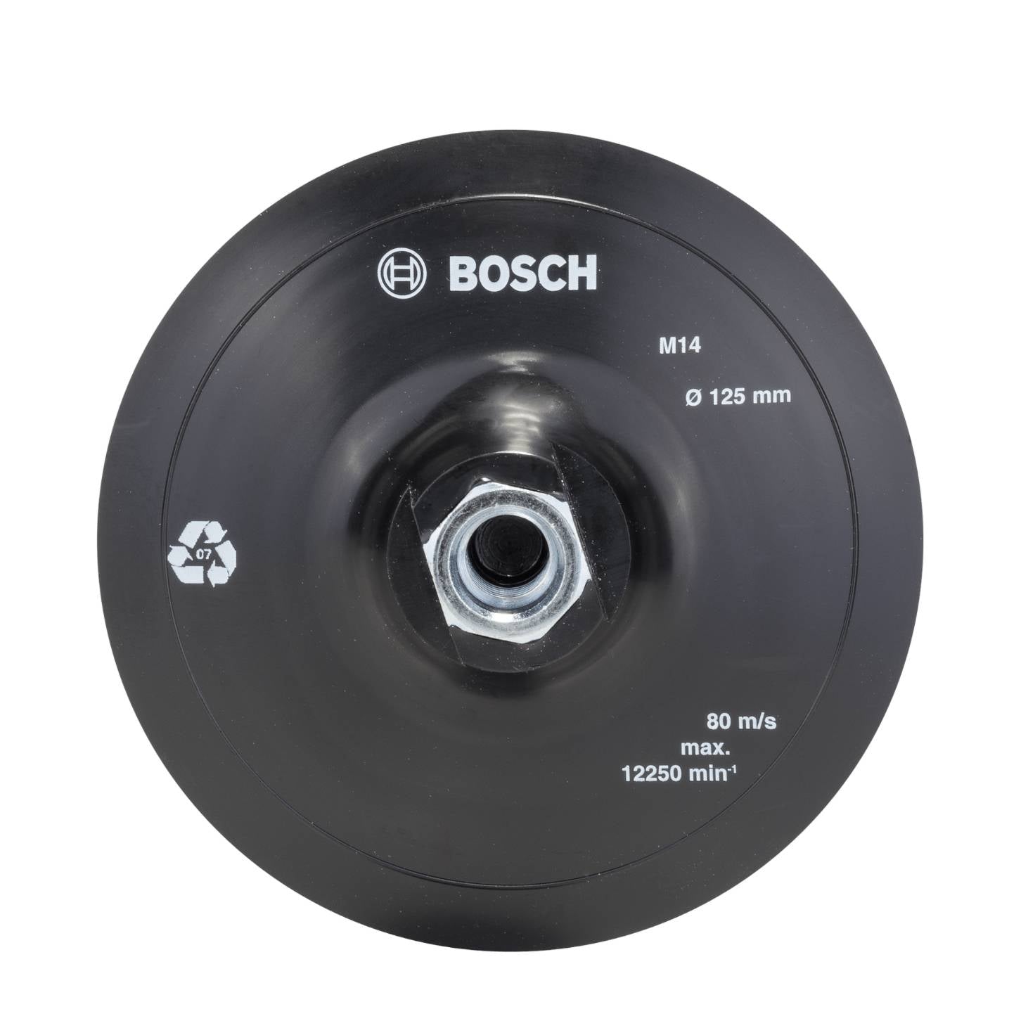 Platorello a strappo per smerigliatrici Bosch 125mm