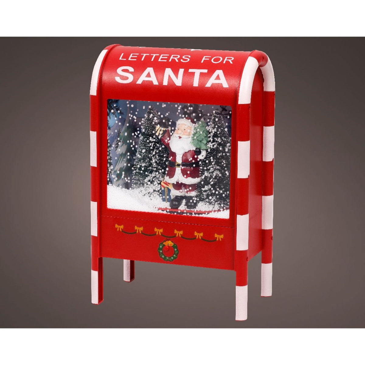 Cassetta Postale Natalizia a LED