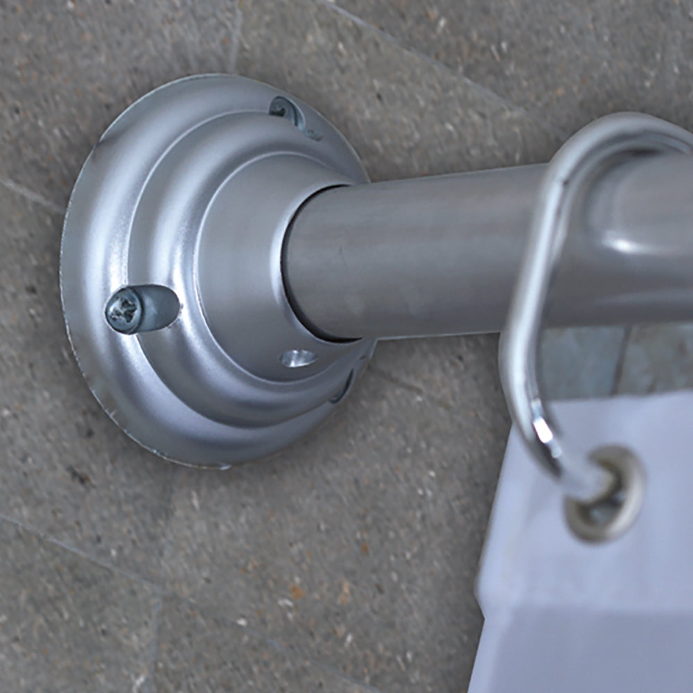 Tubo reggitenda in alluminio estensibile 105>240 cm cromo